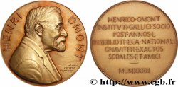 III REPUBLIC Médaille, Henri Omont