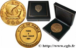 QUINTA REPUBLICA FRANCESA Médaille, Ville de Paris