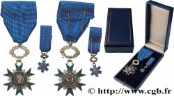 FUNFTE FRANZOSISCHE REPUBLIK Médaille, Ordre National du mérite, chevalier avec sa miniature