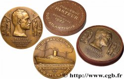 III REPUBLIC Médaille, Paquebot Pasteur MS