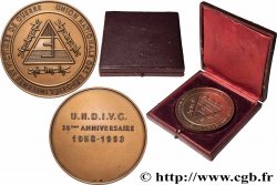 V REPUBLIC Médaille, 35e anniversaire de l’Union Nationale des Déportés, Internés et Victimes de Guerre