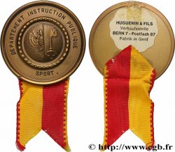 SUISSE Médaille, Département Instruction Publique, Sport