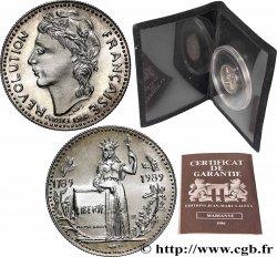 V REPUBLIC Médaille, Bicentenaire de la Révolution Française, la Liberté