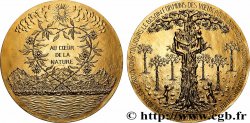 FUNFTE FRANZOSISCHE REPUBLIK Médaille, Au coeur de la Nature