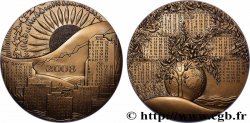 CINQUIÈME RÉPUBLIQUE Médaille calendrier, Nature