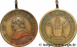 ITALIEN - KIRCHENSTAAT - PIE IX. Giovanni Maria Mastai Ferretti) Médaille, 50e jubilé épiscopal