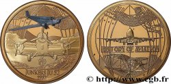 AERONAUTICS - AVIATION : AVIATORS & AIRPLANES Médaille, Junkers Ju 52