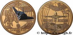 AERONAUTICS - AVIATION : AVIATORS & AIRPLANES Médaille, Lockheed Martin F-117