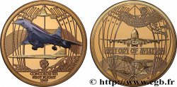 AERONAUTICS - AVIATION : AVIATORS & AIRPLANES Médaille, Premier vol de la Concorde