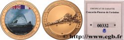 FUNFTE FRANZOSISCHE REPUBLIK Médaille, Concorde Fleuron de l’aviation, Dernier vol commercial