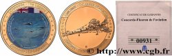 FUNFTE FRANZOSISCHE REPUBLIK Médaille, Concorde Fleuron de l’aviation, 10 ans de service commercial