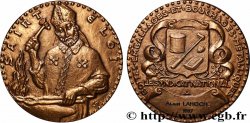 CINQUIÈME RÉPUBLIQUE Médaille, Saint Eloi, Syndicat national des boîtes, emballages et bouchages métalliques