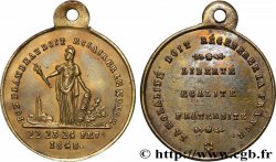 DEUXIÈME RÉPUBLIQUE Médaillette, Journées de février