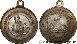 DEUXIÈME RÉPUBLIQUE Médaillette, Les journées de juin de 1848