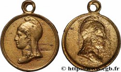 DEUXIÈME RÉPUBLIQUE Médaillette, Marianne