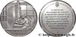 DIE 100 GRÖSSTEN ERFINDUNGEN DER MENSCHHEIT Médaille, Invention du microscope électronique