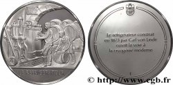 LES 100 PLUS GRANDES INVENTIONS DE L&nbsp;HUMANITÉ Médaille, Invention du réfrigérateur