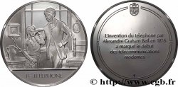 LES 100 PLUS GRANDES INVENTIONS DE L&nbsp;HUMANITÉ Médaille, Invention du téléphone