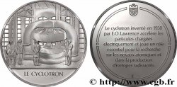 LES 100 PLUS GRANDES INVENTIONS DE L&nbsp;HUMANITÉ Médaille, Invention du cyclotron