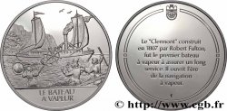 DIE 100 GRÖSSTEN ERFINDUNGEN DER MENSCHHEIT Médaille, Invention du bateau à vapeur
