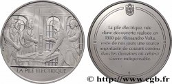 THE 100 GREATEST INVENTIONS OF HUMANITY Médaille, Invention de la pile électrique
