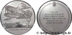 THE 100 GREATEST INVENTIONS OF HUMANITY Médaille, Invention de l’aéroplane à moteur