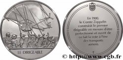 THE 100 GREATEST INVENTIONS OF HUMANITY Médaille, Invention du dirigeable