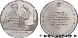 LES 100 PLUS GRANDES INVENTIONS DE L&nbsp;HUMANITÉ Médaille, Invention de la xérographie