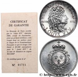 CINQUIÈME RÉPUBLIQUE Médaille, Louis XIV