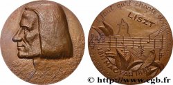 ARTISTES : GRAVEURS, PEINTRES, SCULPTEURS Médaille, Franz Liszt