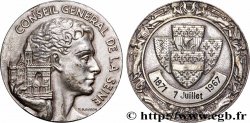 FUNFTE FRANZOSISCHE REPUBLIK Médaille, Conseil général de la Seine
