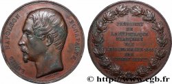 DEUXIÈME RÉPUBLIQUE Médaille, Élection du président Louis Napoléon Bonaparte