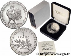 QUINTA REPUBBLICA FRANCESE Médaille, Fin du cours légal du Franc