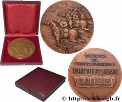 QUINTA REPUBLICA FRANCESA Médaille, Sociétés de courses parisiennes, Pari mutuel urbain