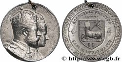 GRANDE-BRETAGNE - ÉDOUARD VII Médaille, Commémoration du couronnement du roi Édouard VII