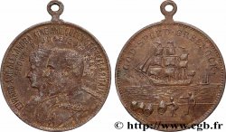 GRANDE-BRETAGNE - ÉDOUARD VII Médaille, Couronnement d&nbsp;Édouard VII, Greenock