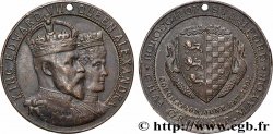 GRANDE-BRETAGNE - ÉDOUARD VII Médaille, Commémoration du couronnement du roi Édouard VII