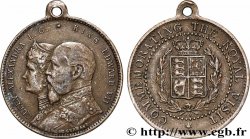 GRANDE-BRETAGNE - ÉDOUARD VII Médaille, Visite du couple royal