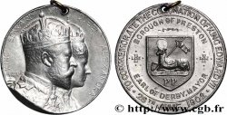 GRANDE-BRETAGNE - ÉDOUARD VII Médaille, Commémoration du couronnement du roi Édouard VII