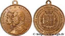GRANDE-BRETAGNE - ÉDOUARD VII Médaille, Accession au trône