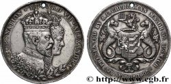GRANDE-BRETAGNE - ÉDOUARD VII Médaille, Commémoration du couronnement d’Édouard VII