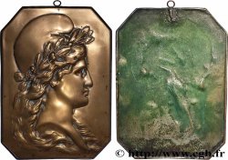 FRANCE Plaque, Les visages de la République, Marianne