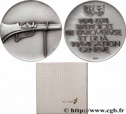 SWITZERLAND - HELVETIC CONFEDERATION Médaille, Exercices de l’arquebuse et de la navigation MS