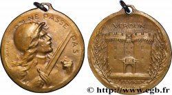 TERCERA REPUBLICA FRANCESA Médaille commémorative de la bataille de Verdun