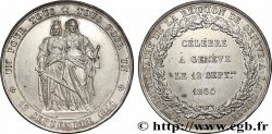 SCHWEIZ Médaille, Rattachement de Genève à la Suisse fVZ