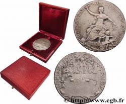 TROISIÈME RÉPUBLIQUE Médaille, Conseil général, Sapeurs pompiers