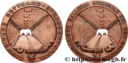 SWITZERLAND Médaille, Inauguration du Tunnel routier du Saint-Gothard