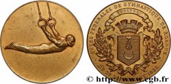 TERZA REPUBBLICA FRANCESE Médaille, Fêtes fédérales de gymnastique de Roanne