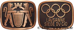 SVIZZERA  Plaque, Siège du CIO