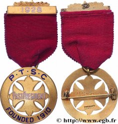 FRANC - MAÇONNERIE Médaille, P. T. S. C.